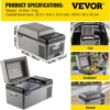 Portable Refrigerator 21 Quart(20 Liter),12 Volt Refrigerator App Control(-4~68), Car Refrigerator Electric Compressor Cooler with 12/24v DC & 110-240v AC for Camping, Travel, Fishing, Outdoor or Home Use - Image 6