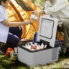 12 Volt Refrigerator 10 Qt, Portable Mini Freezer (-4~68) W/APP Control Car Compressor Fridge Cooler 12V/24V DC and 110-220V AC For Camping, Road Trip, Travel, Outdoor and Home - Image 7