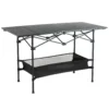 Folding Camping Table, Outdoor Portable Side Tables, Lightweight Fold Up Table, Aluminum & Steel Ultra Compact Work Table with Large Storage and Carry Bag, For Beach, Picnic, Travel, 24x16 inch - Image 10