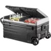 Portable Car Freezer, 100 Quart Portable Refrigerator Freezer, 95L Dual Storage Zone Camping Freezer, -4~68 12 Volt Fridge Freezer, Car Freezer for Car and Home Use, DC 12/24V, AC 100-240V - Image 9
