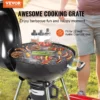 21 Inch Cooking Grate for 21 inch Kettle Grill, Round Replacement Charcoal Grates, Iron Gas Grill Replacement Parts for Outdoor Cooking, Barbecue Camping, Picnic, Patio and Backyard, Silver