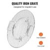 21 Inch Cooking Grate for 21 inch Kettle Grill, Round Replacement Charcoal Grates, Iron Gas Grill Replacement Parts for Outdoor Cooking, Barbecue Camping, Picnic, Patio and Backyard, Silver - Image 4