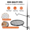 Swivel Campfire Grill, Fire Pit Grill Grate over Fire Pits, Heavy Duty Steel Grill Grates, 360 Adjustable Open Fire Outdoor Cooking Equipment, Portable Camp Fire Racks for Camping Outdoor BBQ - Image 2