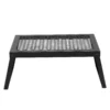 Folding Campfire Grill, Heavy Duty Steel Mesh Grate, 18" Portable Camping Grates Over Fire Pit, Camp Fire Cooking Equipment with Legs Carrying Bag, Grilling Rack for Outdoor Open Flame Cooking - Image 9