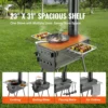 Wood Stove, 118 inch, Alloy Steel Camping Tent Stove, Portable Wood Burning Stove with Chimney Pipes & Gloves, 3000inFirebox Hot Tent Stove for Outdoor Cooking and Heating with 8 Pipes - Image 2