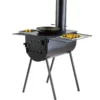 Wood Stove, 118 inch, Alloy Steel Camping Tent Stove, Portable Wood Burning Stove with Chimney Pipes & Gloves, 3000inFirebox Hot Tent Stove for Outdoor Cooking and Heating with 8 Pipes - Image 9