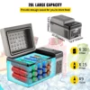 Portable Refrigerator 21 Quart(20 Liter),12 Volt Refrigerator App Control(-4~68), Car Refrigerator Electric Compressor Cooler with 12/24v DC & 110-240v AC for Camping, Travel, Fishing, Outdoor or Home Use - Image 12