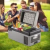 Portable Refrigerator 21 Quart(20 Liter),12 Volt Refrigerator App Control(-4~68), Car Refrigerator Electric Compressor Cooler with 12/24v DC & 110-240v AC for Camping, Travel, Fishing, Outdoor or Home Use - Image 17