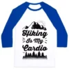 HIKING IS MY CARDIO UNISEX CLASSIC BASEBALL TEE - Image 2