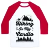 HIKING IS MY CARDIO UNISEX CLASSIC BASEBALL TEE - Image 5