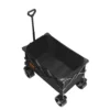 Collapsible Folding Wagon, 113 L Beach Wagon Cart with All-Terrain Wheels, Heavy Duty Folding Wagon Cart Max 250 lbs with Drink Holders, Sports Wagon for Camping, Shopping, Garden - Image 10