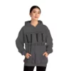 Stay Warm in Style with Our WTF Wheres The Fish Print Hoodie - Image 21