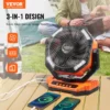 Portable Fan Rechargeable 13 inch, Battery Powered Fan with LED Lantern, 4 Speeds Adjustable & 45/90Automatic Swivel & Timer , USB Battery Operated Fans for Travel Bedroom Home Camping Office - Image 21