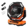 Portable Fan Rechargeable 13 inch, Battery Powered Fan with LED Lantern, 4 Speeds Adjustable & 45/90Automatic Swivel & Timer , USB Battery Operated Fans for Travel Bedroom Home Camping Office - Image 28