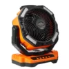 Portable Fan Rechargeable 13 inch, Battery Powered Fan with LED Lantern, 4 Speeds Adjustable & 45/90Automatic Swivel & Timer , USB Battery Operated Fans for Travel Bedroom Home Camping Office - Image 29
