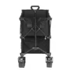 Foldable Double Decker Wagon, 400L Collapsible Wagon Cart with All-Terrain Wheels, Heavy Duty Folding Wagon Cart 450 lbs Weight Capacity for Camping, Shopping, Garden, 52" Extra Long Extender - Image 18
