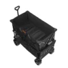 Foldable Double Decker Wagon, 400L Collapsible Wagon Cart with All-Terrain Wheels, Heavy Duty Folding Wagon Cart 450 lbs Weight Capacity for Camping, Shopping, Garden, 52" Extra Long Extender - Image 20