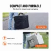 Portable Toilet for Camping, Porta Potty with Carry Bag, 5.3 Gal Waste Tank & 3.2 Gal Flush Tank, Push-Button Pressurized Flush Commode, Leak-proof and Odourless Travel Toilet for Camping Car - Image 5