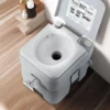 Portable Toilet for Camping, Porta Potty with Carry Bag, 5.3 Gal Waste Tank & 3.2 Gal Flush Tank, Push-Button Pressurized Flush Commode, Leak-proof and Odourless Travel Toilet for Camping Car - Image 7