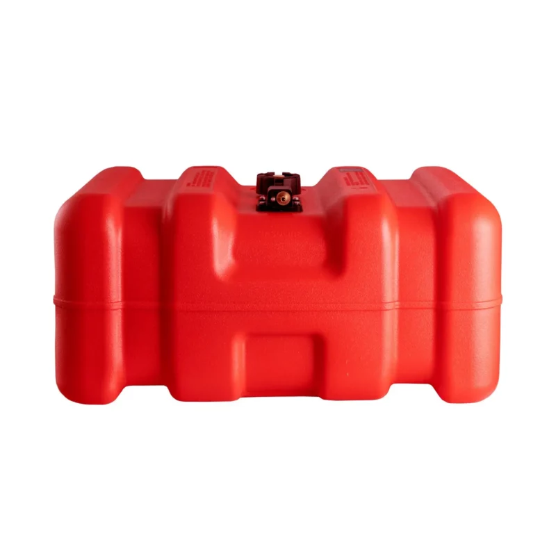 VEVOR Marine Fuel Tank, 14.53 Gallon/55L, Portable Boat Fuel Gas Tank for Outboard Engine Boats, Plastic Outboard Marine Boat Fuel Tank with Hose, Easy to Carry for Yacht, Fishing Boat, Deck Boat, Red - Image 19