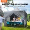 10x10 FT Pop up Canopy with Removable Sidewalls, Instant Canopies Portable Gazebo & Wheeled Bag, UV Resistant Waterproof, Enclosed Canopy Tent for Outdoor Events, Patio, Backyard, Party, Camping - Image 12