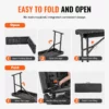 6FT Plastic Folding Bench Portable Outdoor Bench for Picnic Camping Garden - Image 4