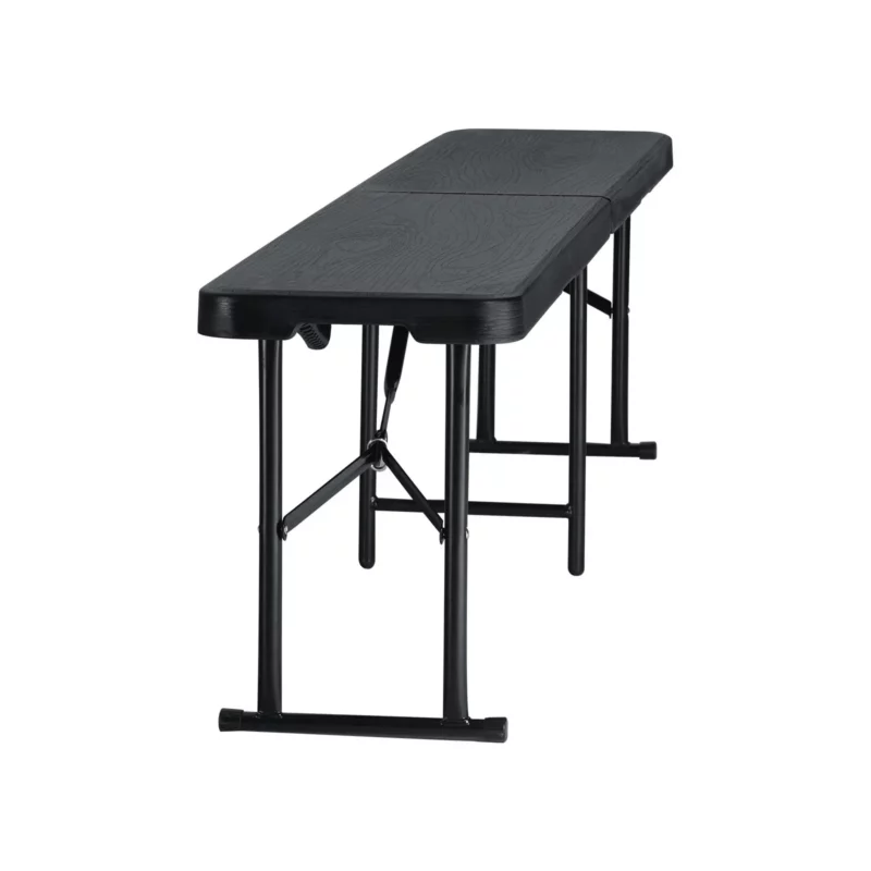 VEVOR 6FT Plastic Folding Bench Portable Outdoor Bench for Picnic Camping Garden - Image 9