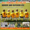 6FT Plastic Folding Bench Portable Outdoor Bench for Picnic Camping 2 Pack - Image 5