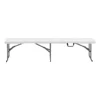 6FT Plastic Folding Bench Portable Outdoor Bench for Picnic Camping Garden - Image 10