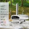 12" Outdoor Pizza Oven Portable Pellet/Gas Pizza Oven Foldable for Camping - Image 6