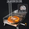 12" Outdoor Pizza Oven Portable Wood Pellet Pizza Oven Camping w/ Rotation - Image 3