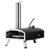 12" Outdoor Pizza Oven Portable Wood Pellet Pizza Oven Camping w/ Rotation - Image 8