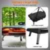 13" Outdoor Pizza Oven Portable Gas Oven Iron Spray Foldable for Camping - Image 4
