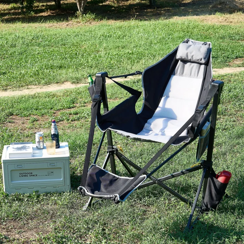 VEVOR Camping Chair Hammock Chair 300 lbs Load Capacity Hammock Folding Chair - Image 7