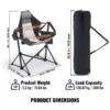 Camping Chair Hammock Chair 300 lbs Load Capacity Hammock Folding Chair - Image 3