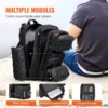 Tactical Backpack 25L Military Backpack with Molle Mode & 3 Compartments,Military Tactical Backpack For Men Molle Daypack 3 Day Bug Out Bag Hiking Rucksack With Bottle Holder - Image 4