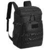 Cooler Bag, 25L Insulated Lunch Bag with Molle Design and Multi-Pocket, 600D Cooler Lunch Box with Removable Storage Bags, Soft Cooler for Office, Picnic, Hiking, Beach or Beverage, Black - Image 8