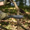 Hunting Knife and Hatchet Axe Combo Set Sheath Fixed Blade Knife Camping - Image 7