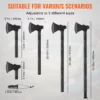 Survival Shovel Survival Axe 16-in-1 Camping Folding Shovels with Hatchet - Image 2