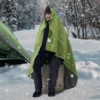 Camping Blanket 82" x 55" Warm Stadium Blanket 330GSM Outdoor Travel - Image 7