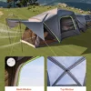 SUV Camping Tent Outdoor SUV Tent with Awning Waterproof for 5-8 Person - Image 3