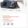 SUV Camping Tent Outdoor SUV Tent with Awning Waterproof for 5-8 Person - Image 4