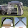 SUV Camping Tent Outdoor SUV Tent with Rainfly Waterproof for 5-8 Person - Image 3