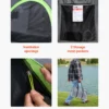 Truck Tent 5.5-6.0ft Waterproof PU2000 Truck Bed Camping Tent 2-3 Person - Image 5