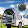 Truck Tent 5.5-6.0ft Waterproof PU2000 Truck Bed Camping Tent 2-3 Person - Image 6