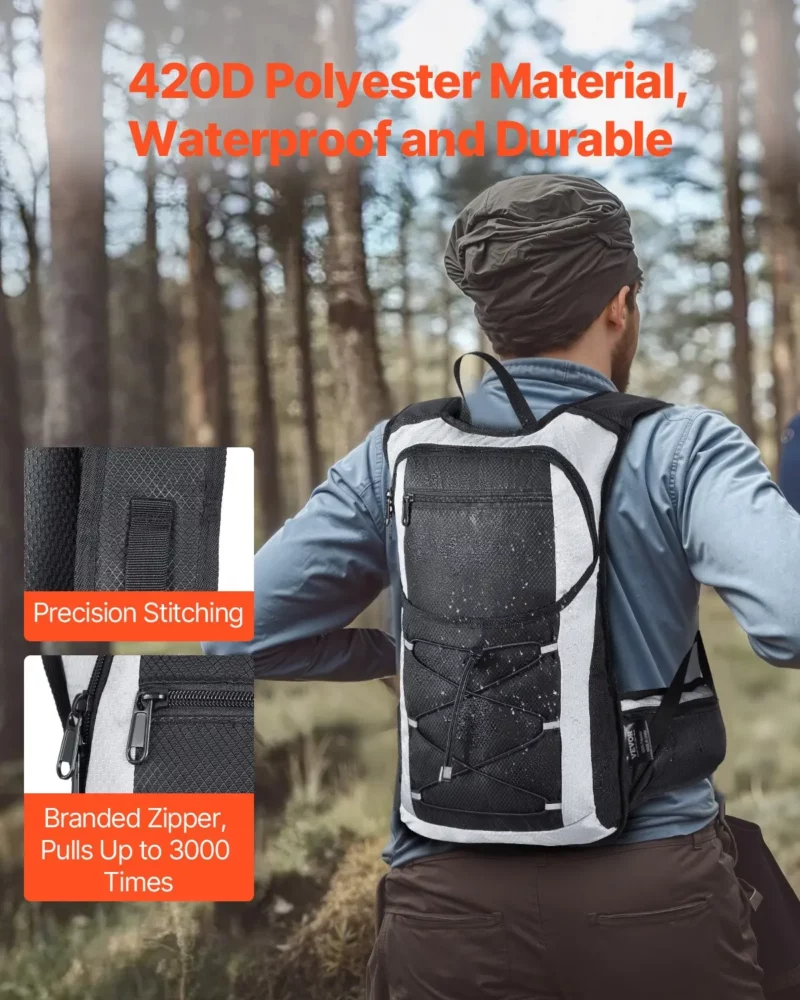 Hydration Pack Backpack 3L TPU Water Bladder Cycling Hiking Running Camping - Image 3