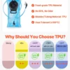 Hydration Pack Backpack 2L TPU Water Bladder Cycling Hiking Running Camping - Image 2