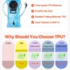 Lightweight Hydration Pack Backpack 2L Water Bladder Cycling Running Hiking - Image 2