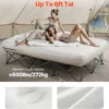 Air Mattress with Frame & Pump 2 Person Blow Up Camping Mattress 600lbs - Image 3