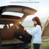 Air Mattress with Frame & Pump 2 Person Blow Up Camping Mattress 600lbs - Image 5